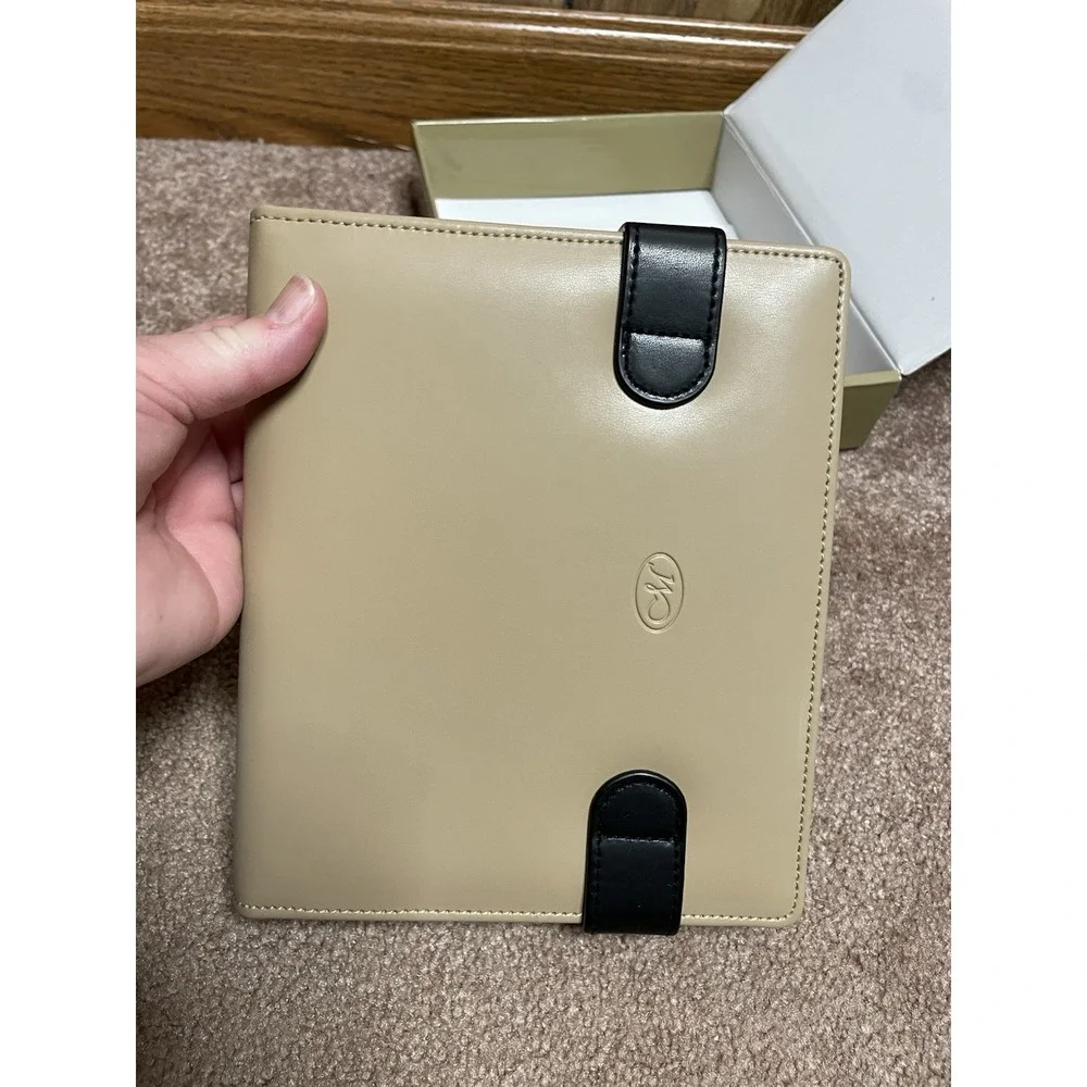 Creative Memories Picfolio Minutes Album Portfolio Tan Faux Leather 2006